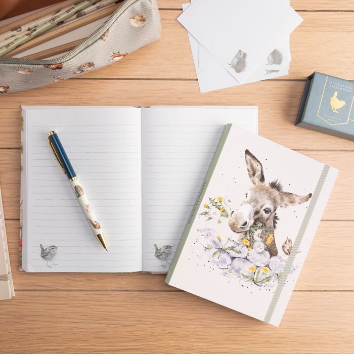 Wrendale Designs 'Fine and Dandy' Donkey Flexi Notebook
