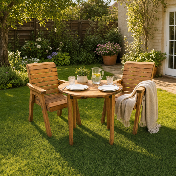 Charles Taylor Thatcham Round 2 Seat Bistro Set