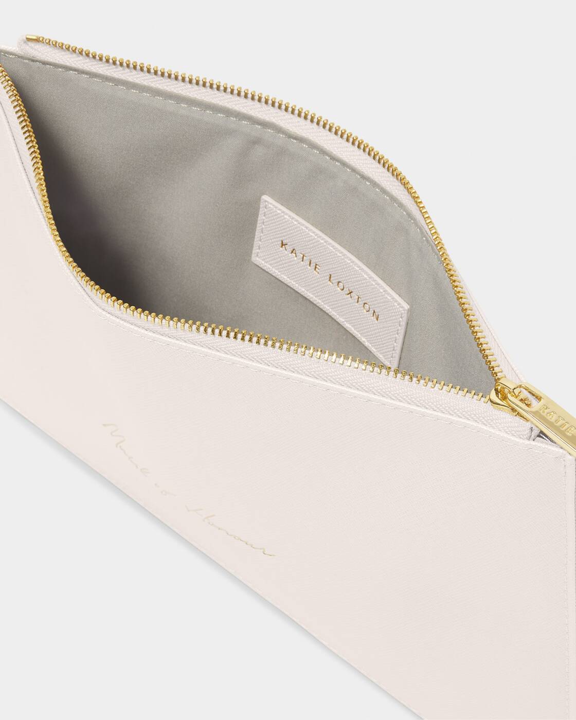 Katie Loxton Bridal Sentiment Pouch Maid Of Honour Pearlescent White