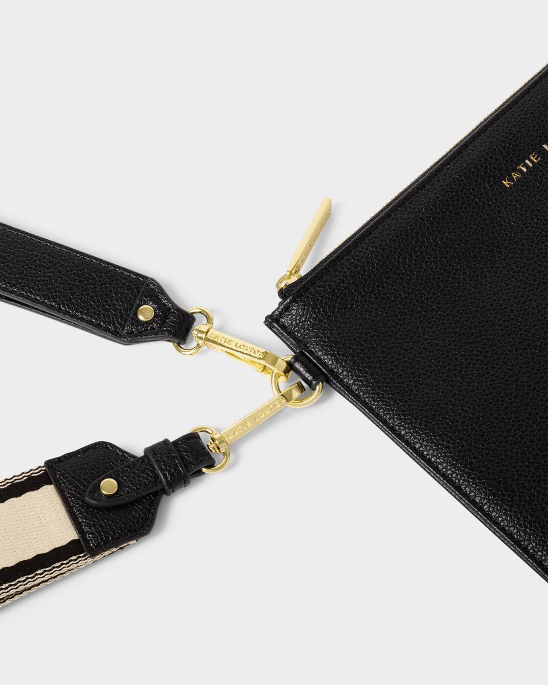 Katie Loxton Hallie Wristlet Pouch Black