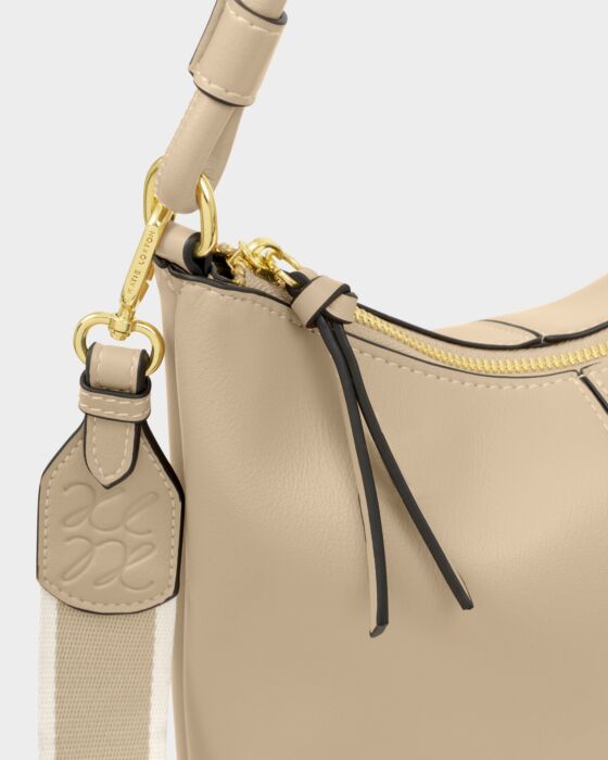 Katie Loxton Hallie Satchel Bag Light Taupe