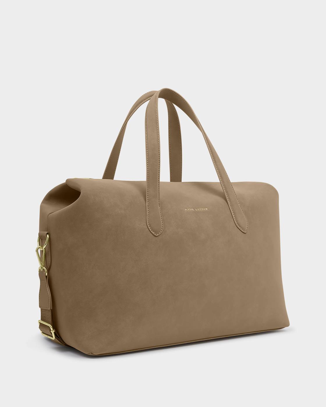 Katie Loxton Milan Cabin Bag Taupe Suedette