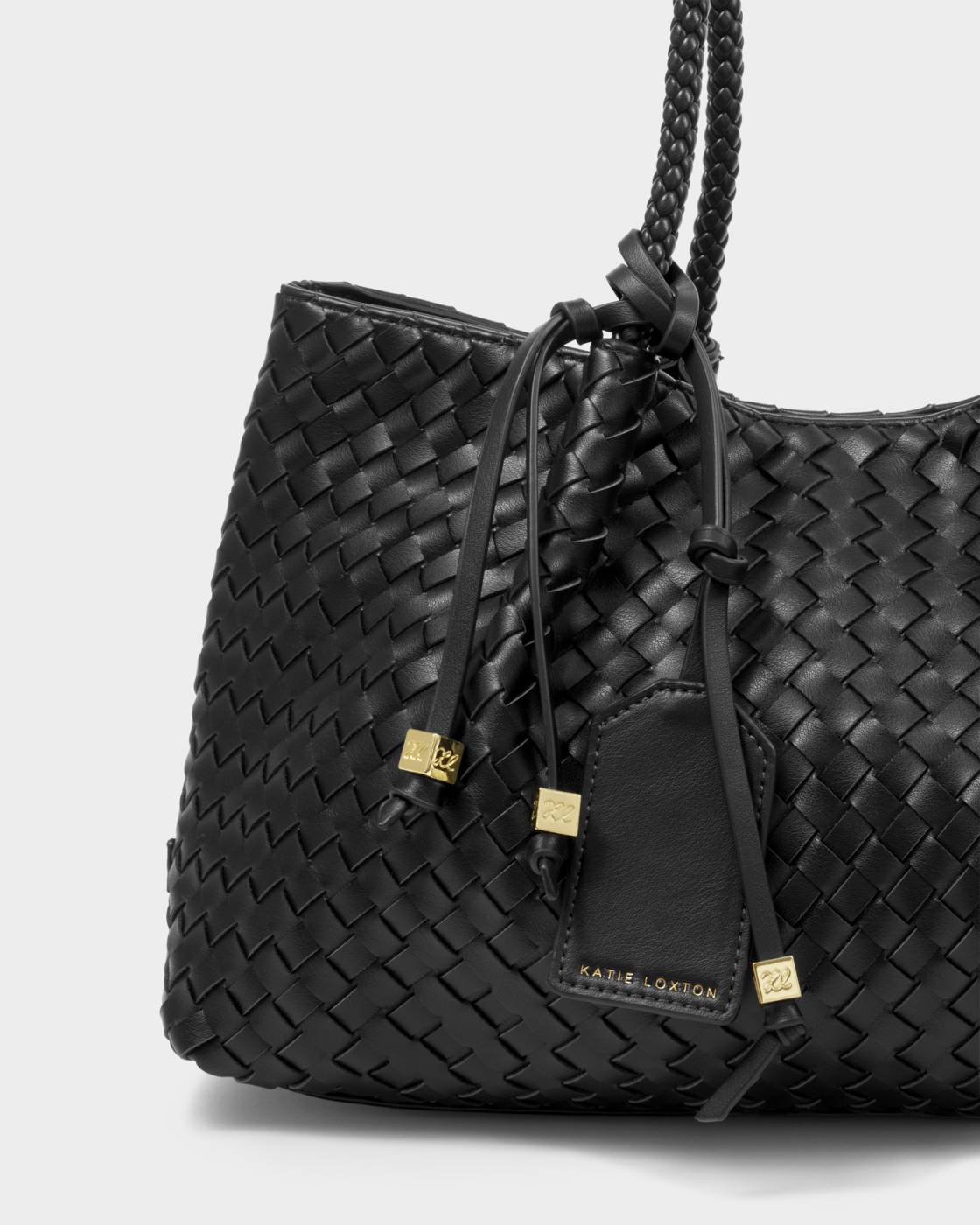 Katie Loxton Nova Small Shoulder Tote Bag Black