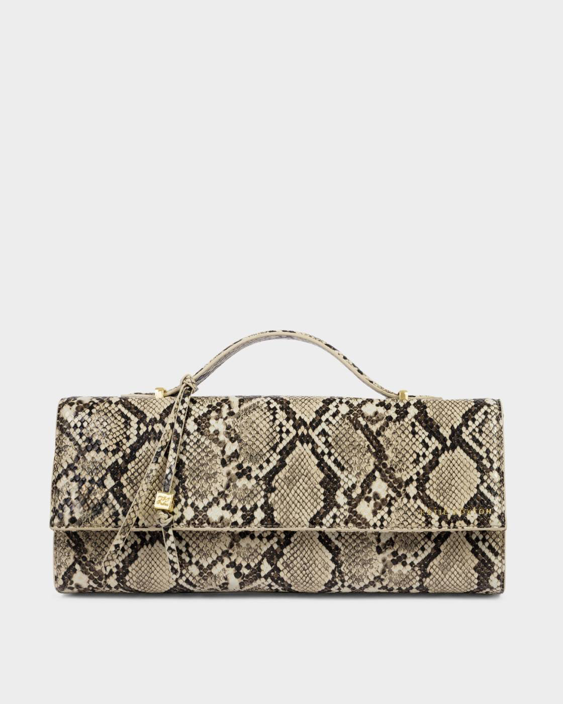 Katie Loxton Alma Clutch Faux Snake