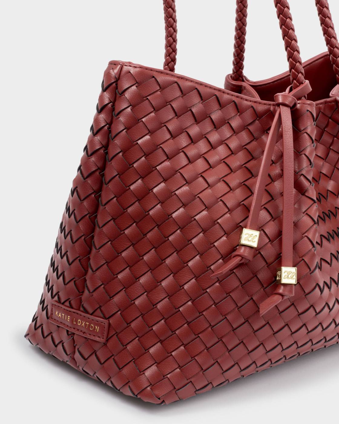 Katie Loxton Nova Small Shoulder Tote Bag Crimson