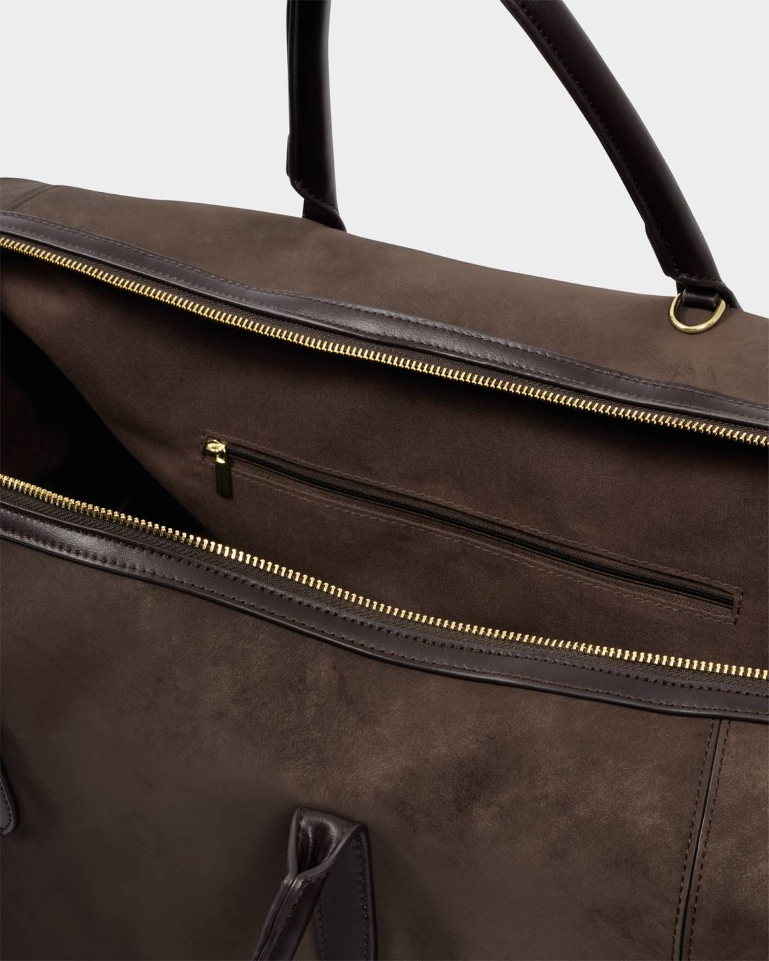 Katie Loxton Charlbury Weekend Bag Bitter Chocolate Suedette
