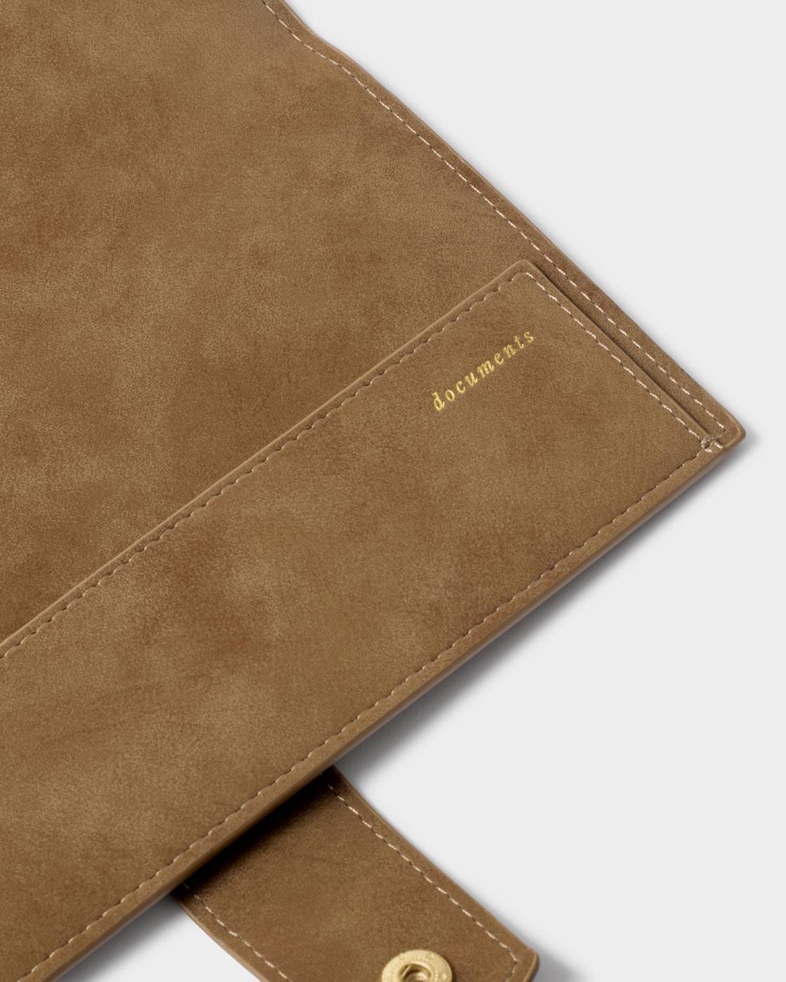 Katie Loxton Charlbury Travel Wallet Caramel Suedette