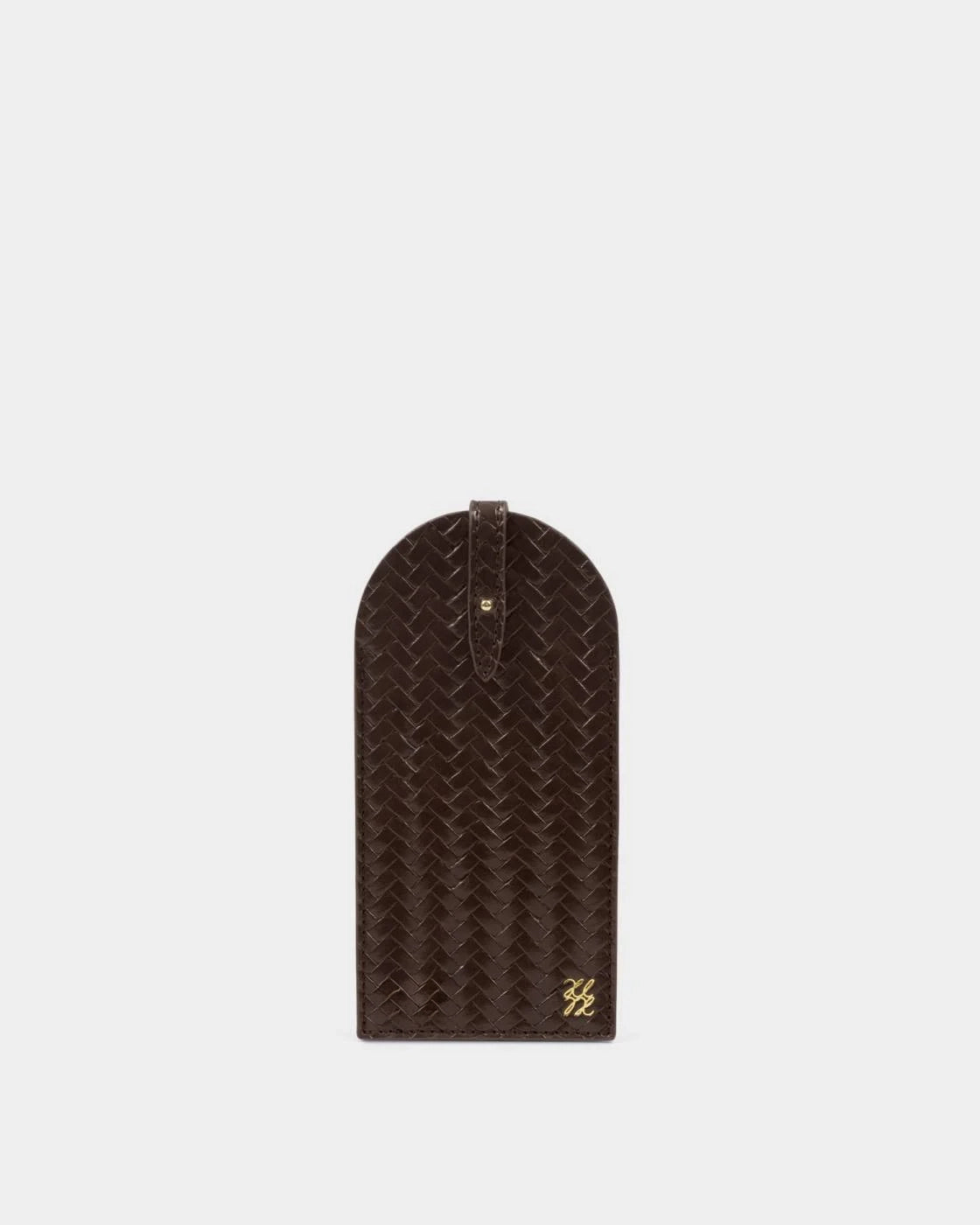 Katie Loxton Glasses Sleeve Chocolate Woven