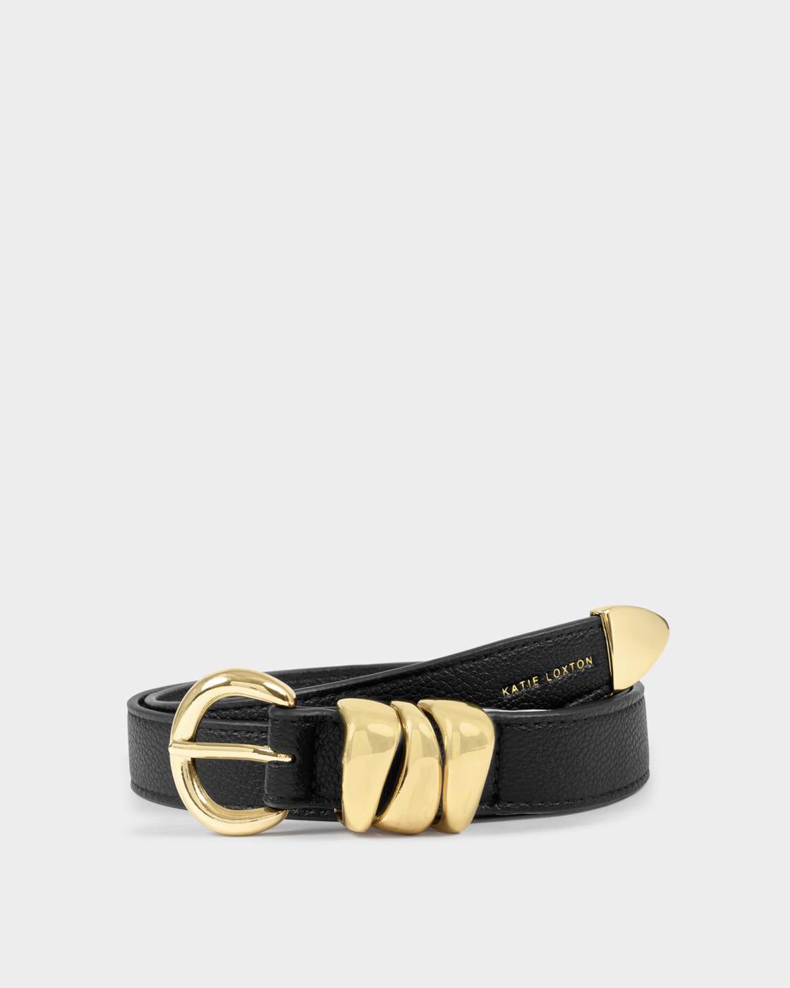 Katie Loxton Belt With Organic Loops Black