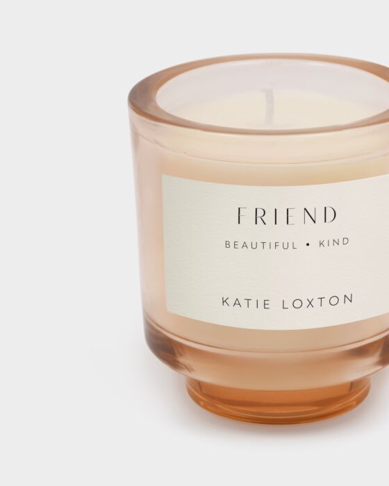 Katie Loxton Sentiment Candle 'Friend'  English Pear & White Tea