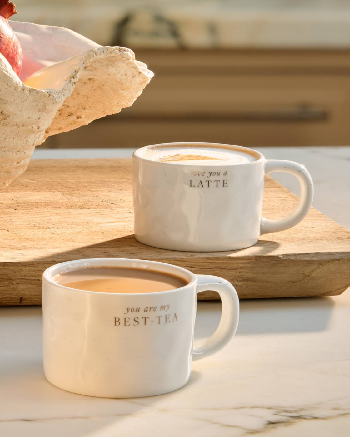 Katie Loxton Speckled Sentiment Mug With Tag You're My Best-Tea