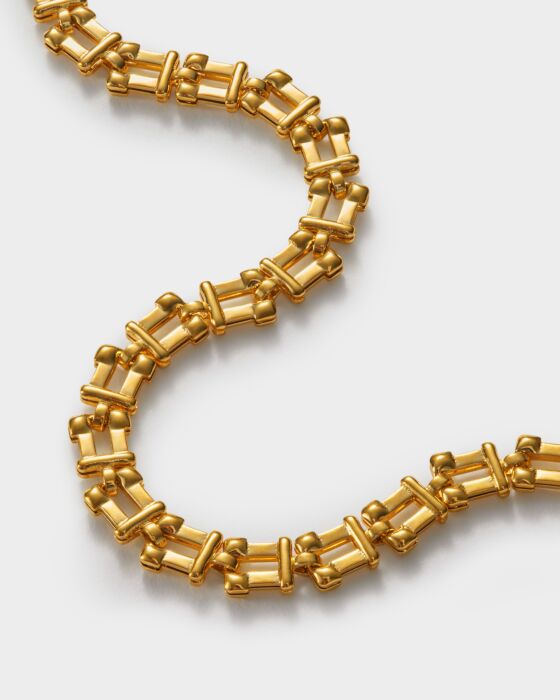 Katie Loxton Grecian Link Bracelet Gold Coated  +  Extender