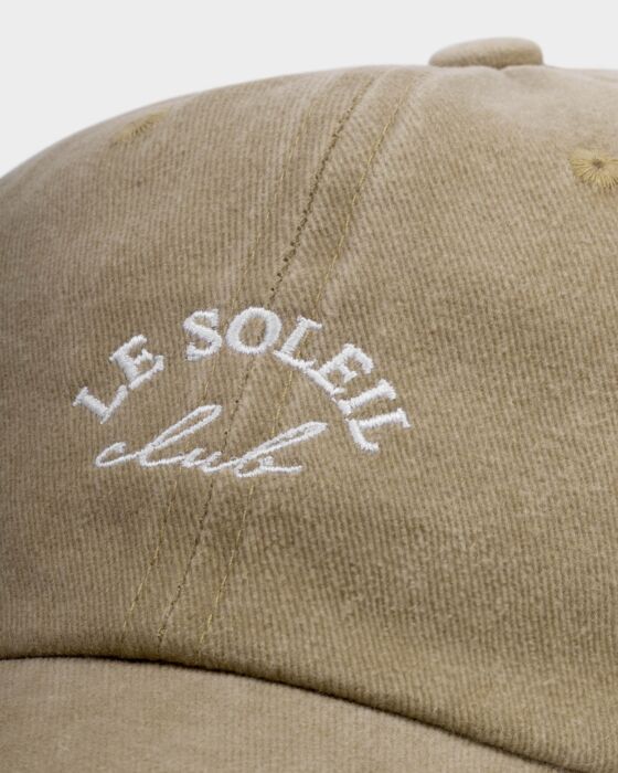 Katie Loxton Embroidered Cap 'Le Soleil' Taupe