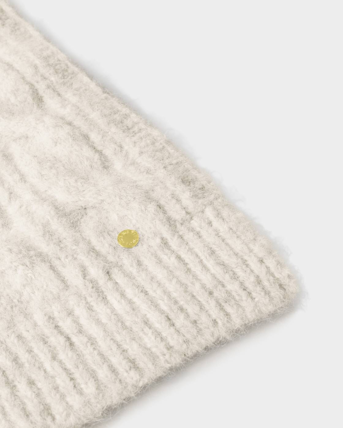 Katie Loxton Cable Knit Scarf Cream