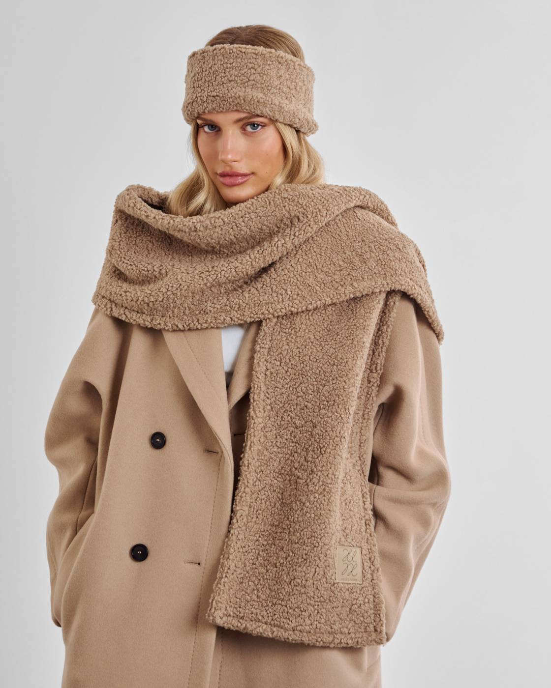 Katie Loxton Borg Scarf Tan