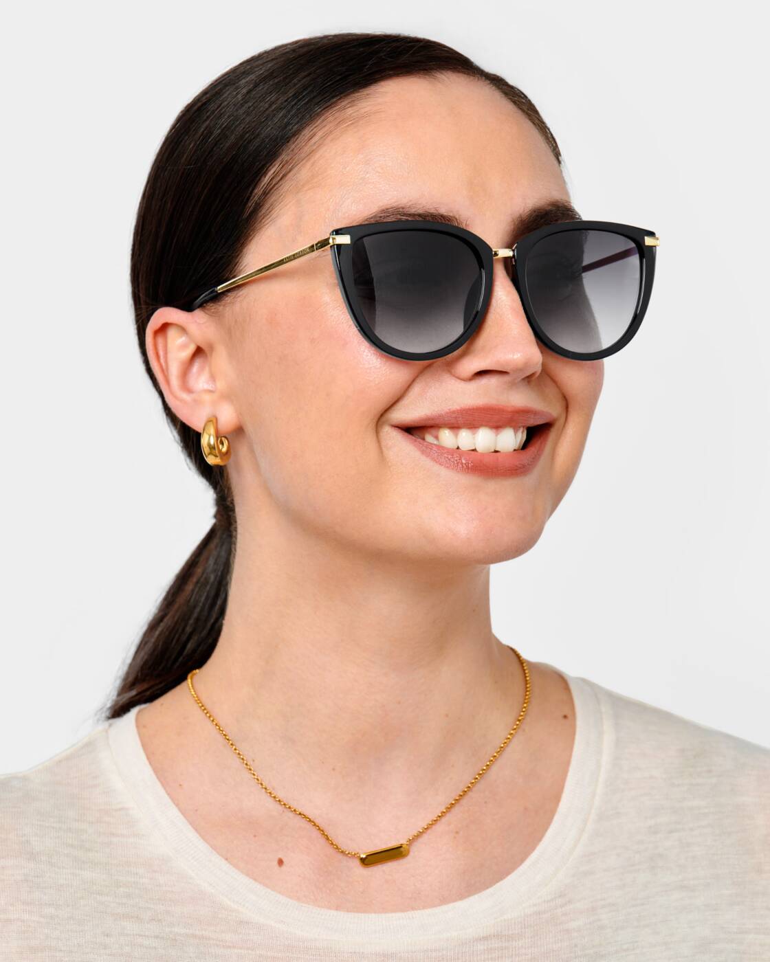 Katie Loxton Sardina Sunglasses Black