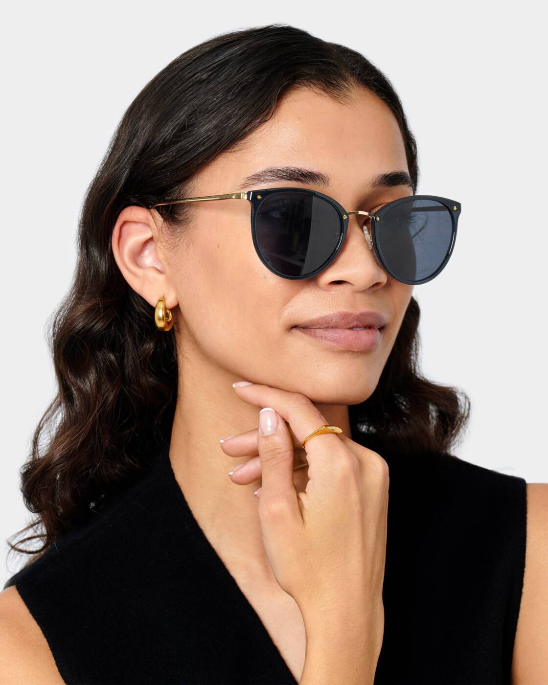 Katie Loxton Santorini Sunglasses Navy