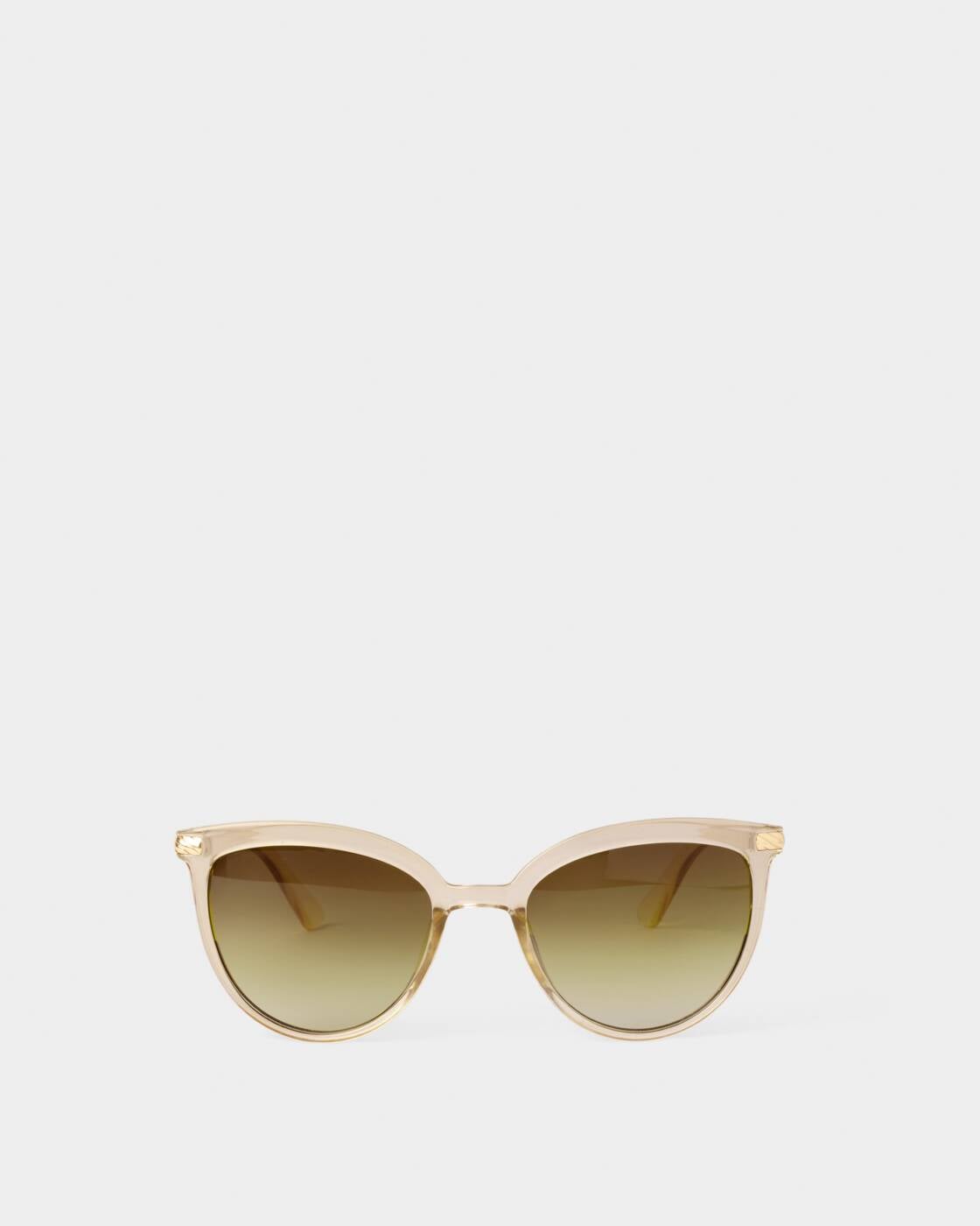 Katie Loxton Ravello Sunglasses Nude Transparent