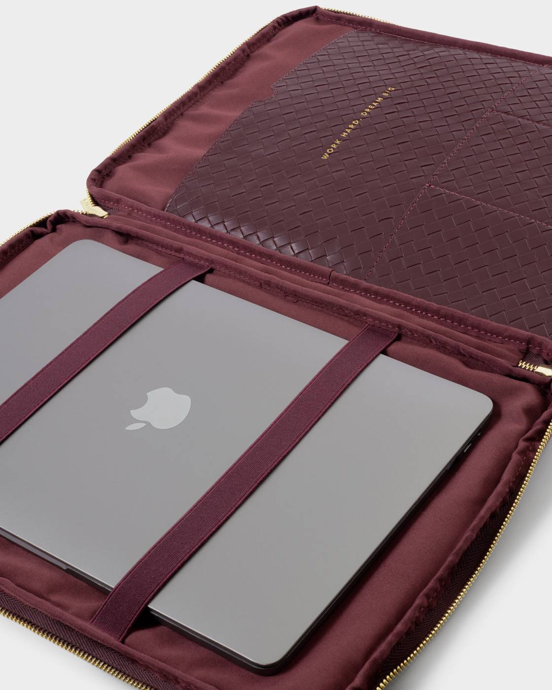 Katie Loxton Folio Laptop Case Cherry Woven