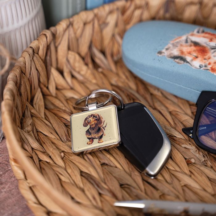 Wrendale Designs 'Little One' Dachshund Keyring