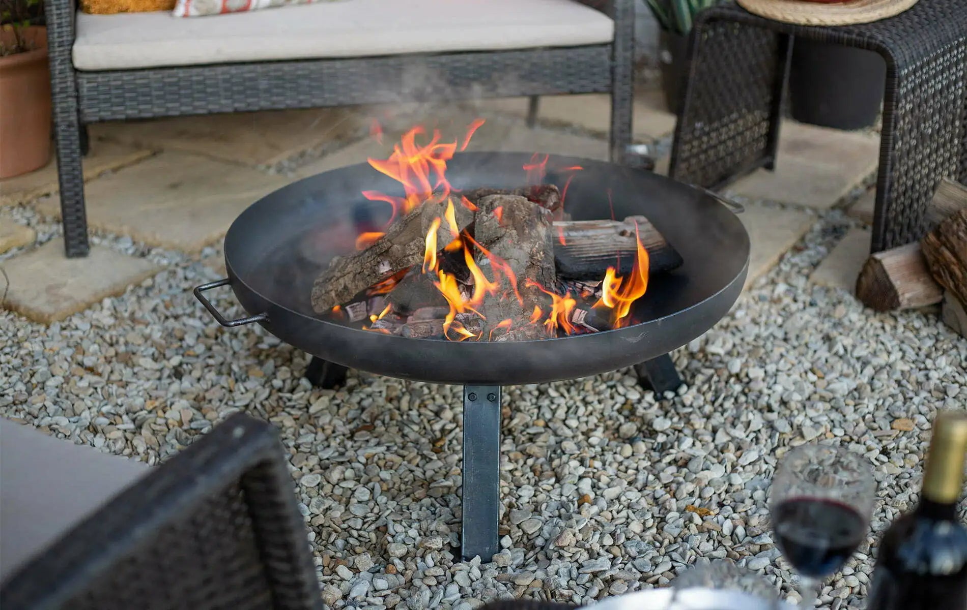 La Hacienda Pittsburgh Fire Pit Medium