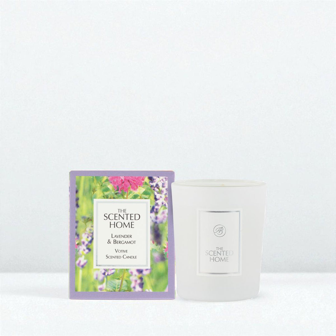 The Scented Home Votive Lavender & Bergamot 70g