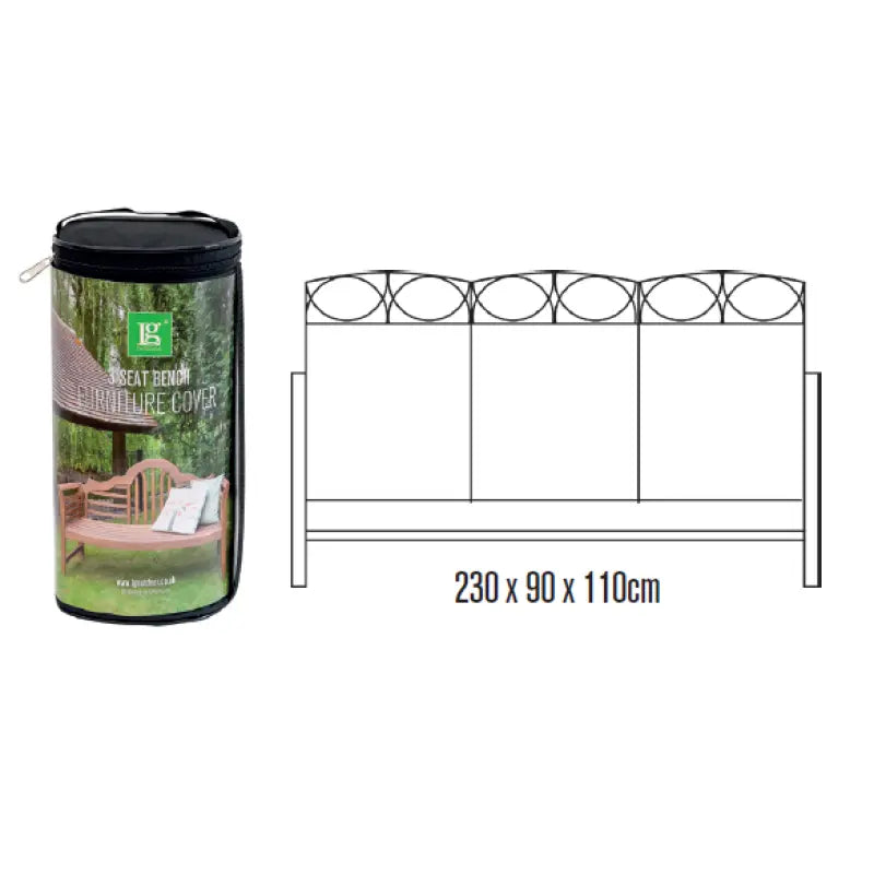Leisuregrow Deluxe 3 Seat Bench Cover