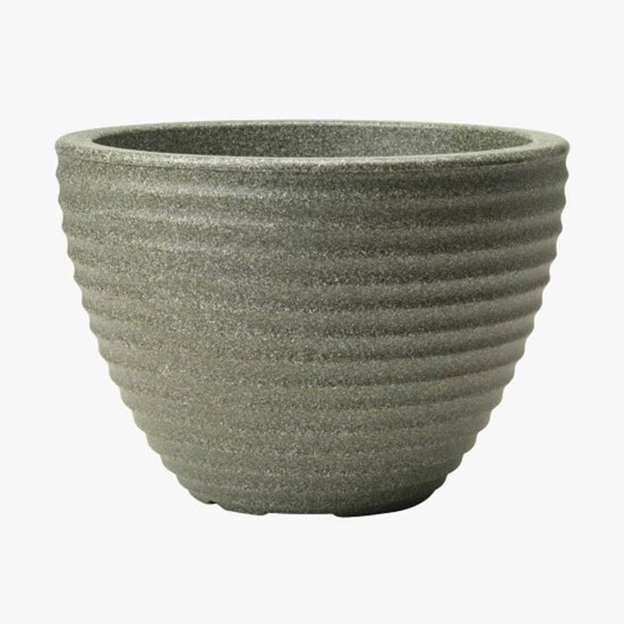 Stewart Plastics Honey Pot Low Marble Green