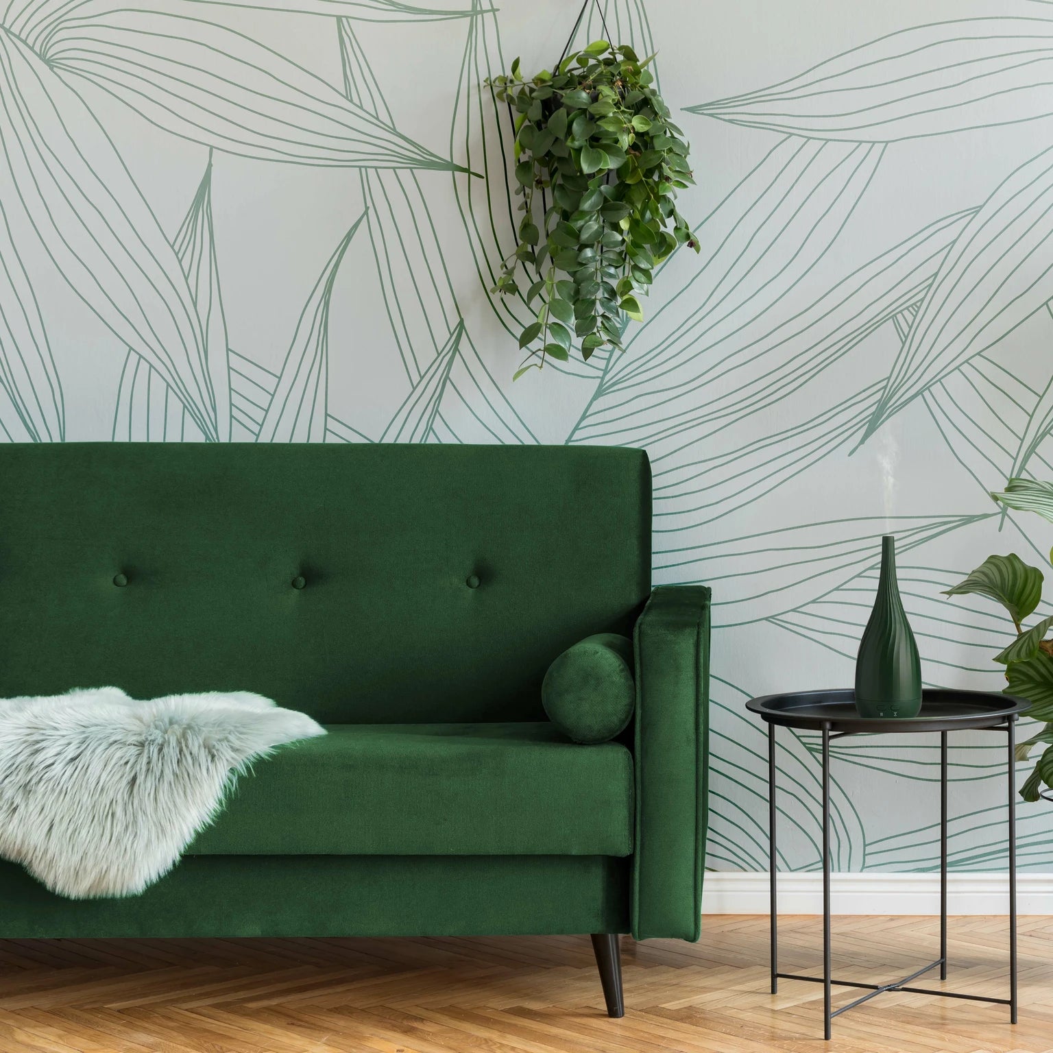Made By Zen Mist Diffuser Thalia Forest Green