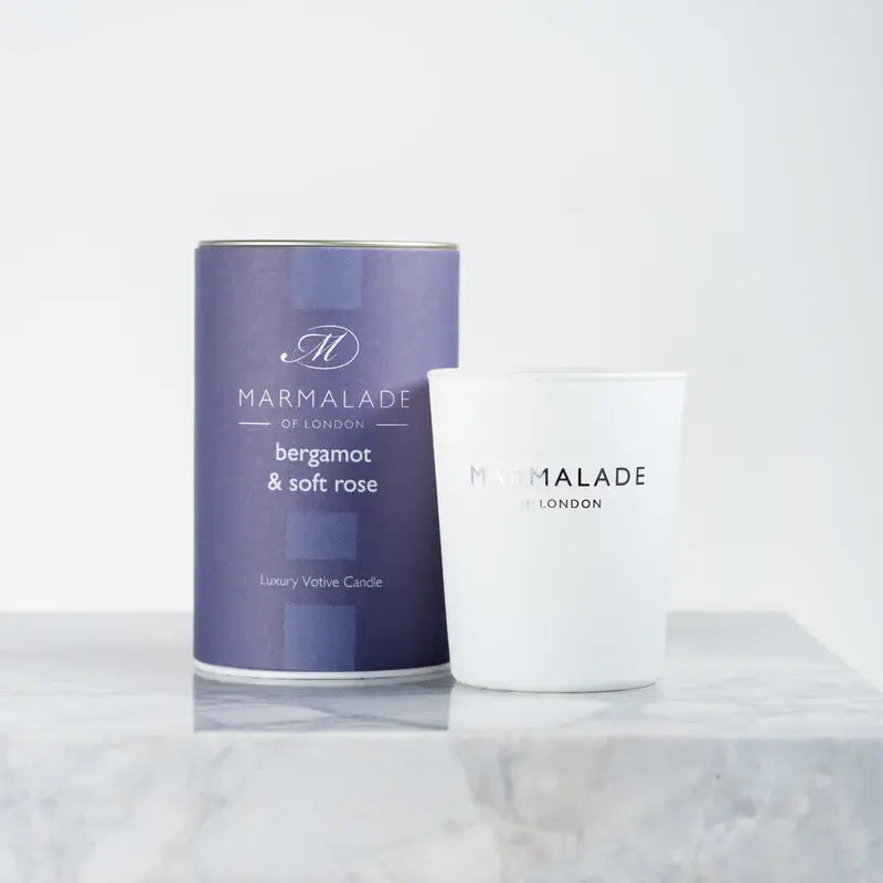 Marmalade Boxed Candle Bergamot & Soft Rose