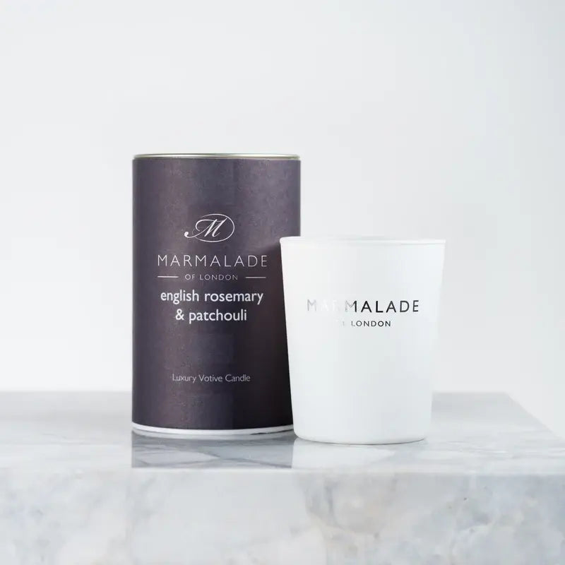 Marmalade Votive Candle English Rosemary