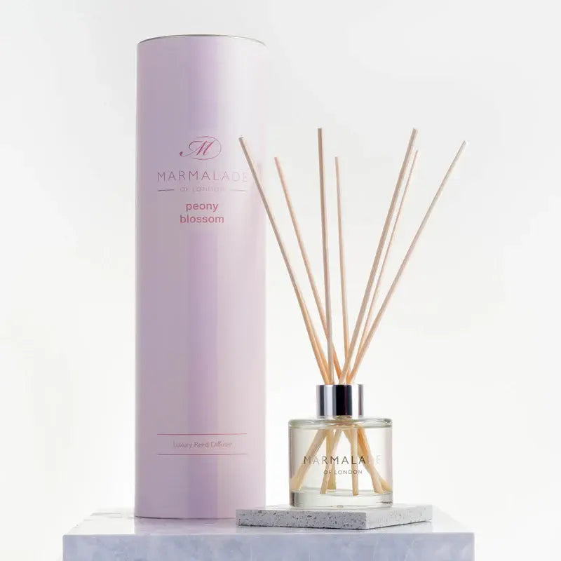 Marmalade Reed Diffuser Set Peony Blossom