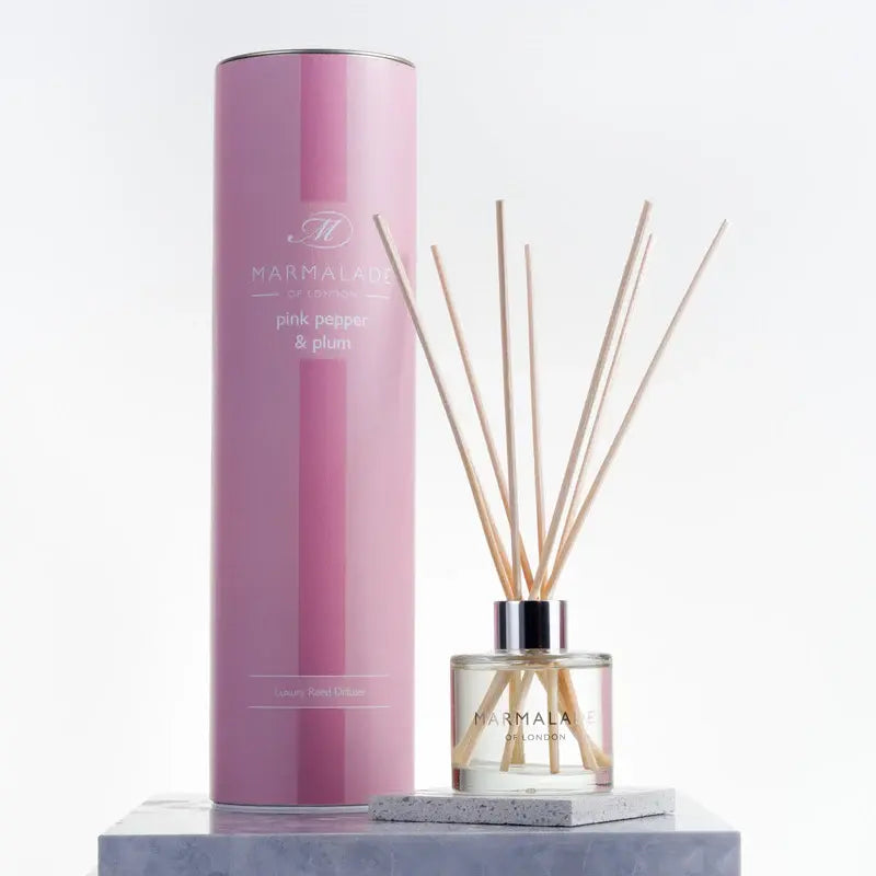 Marmalade Reed Diffuser Set Pink Pepper & Plum