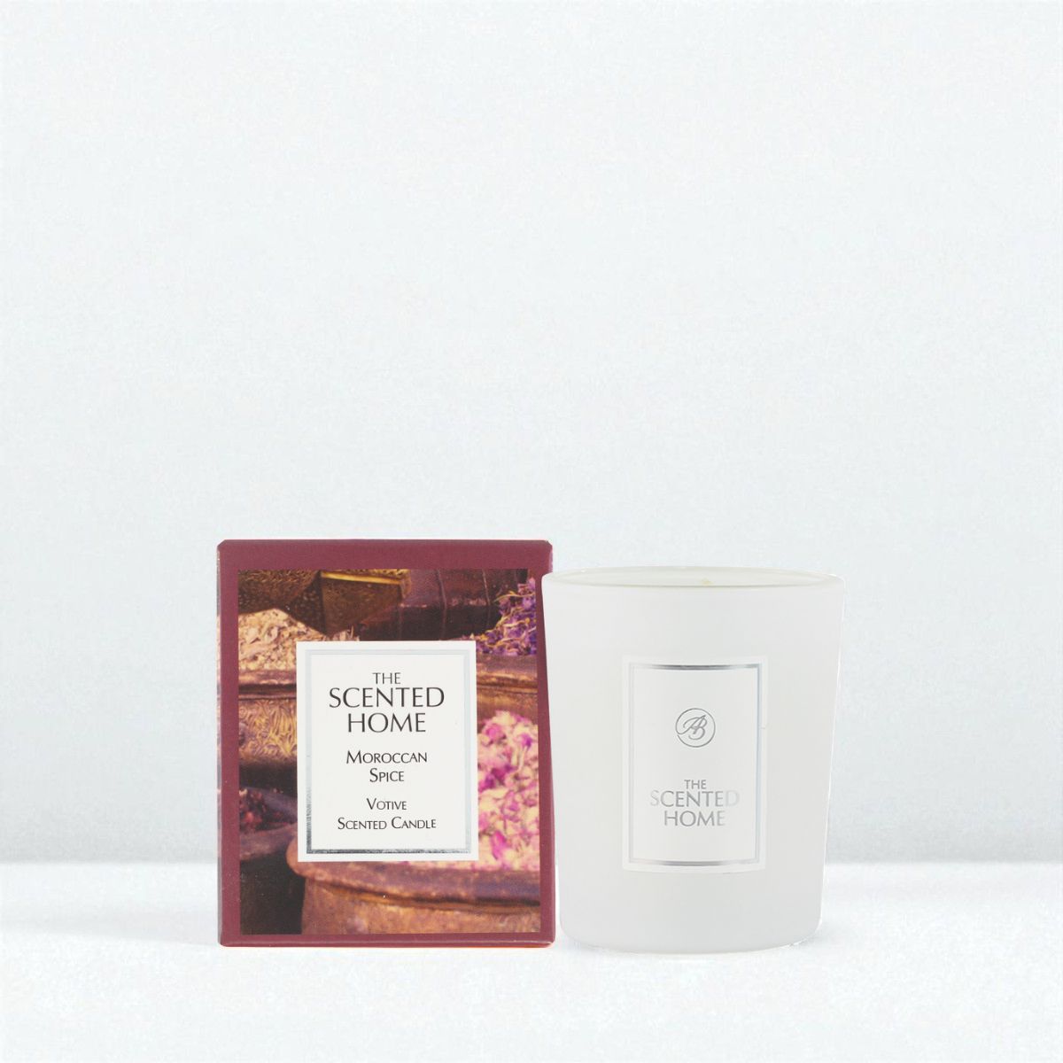 The Scented Home Jar Candle Moroccan Spice Scented 70g