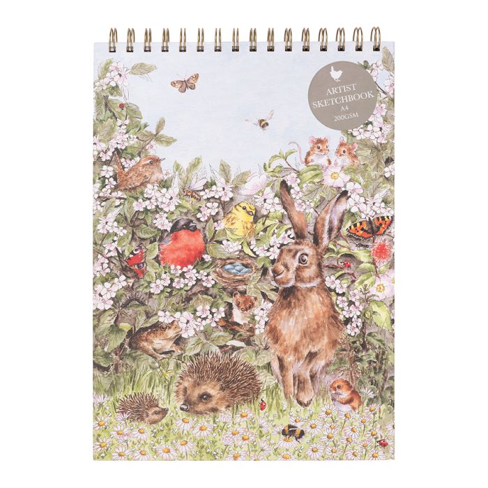 Wrendale Designs 'Hidden in the Hedgerow' Nature Sketchbook