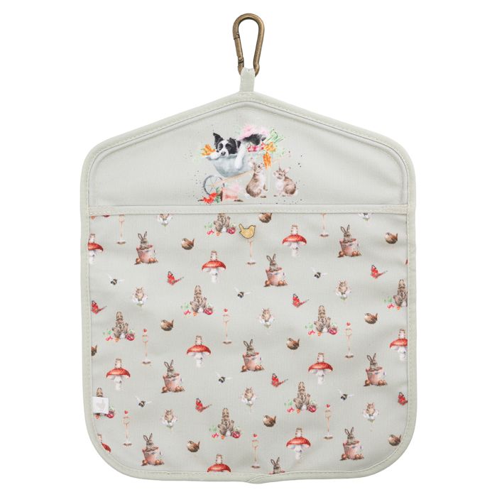 Wrendale Designs 'Garden Friends' Animal Peg Bag
