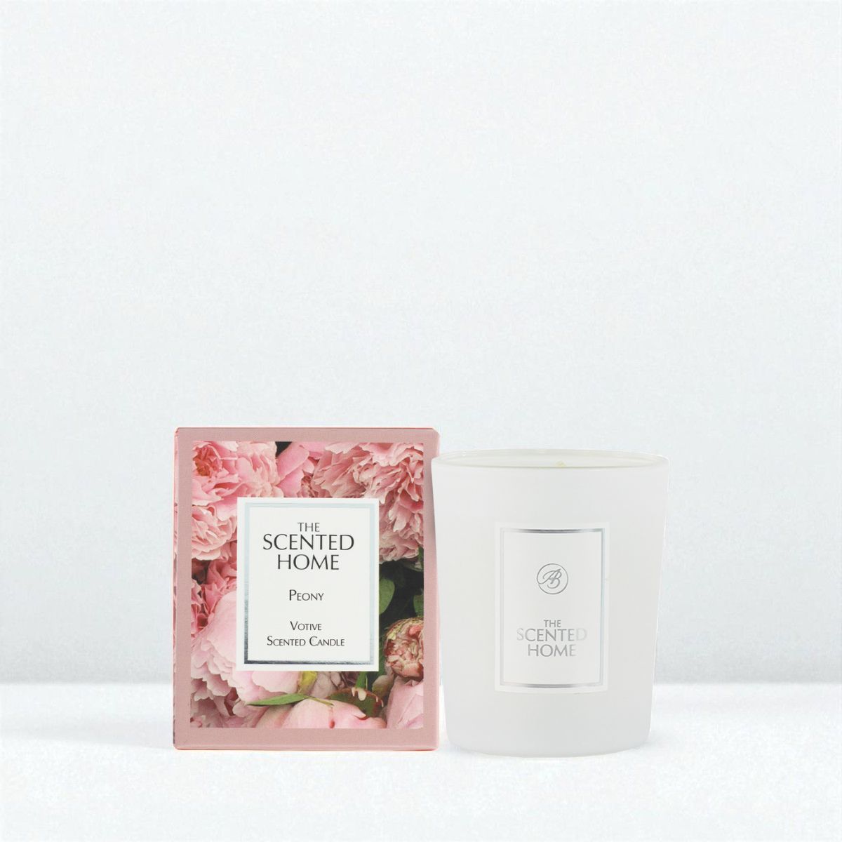 The Scented Home Jar Candle Peony Scented 70g