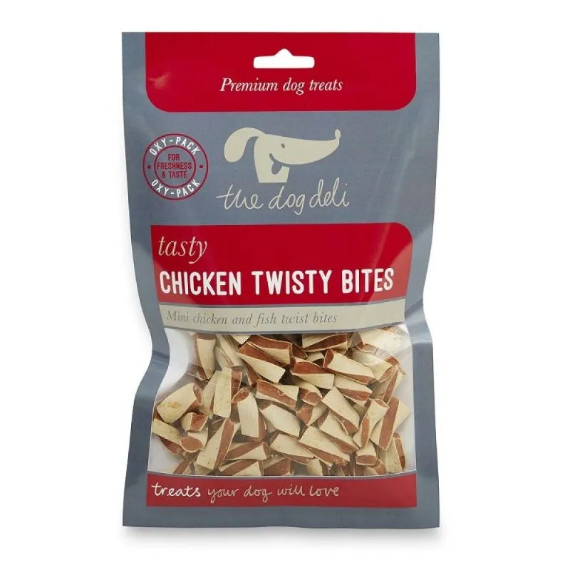 Petface Dog Deli Chicken Twisty Bites 100g