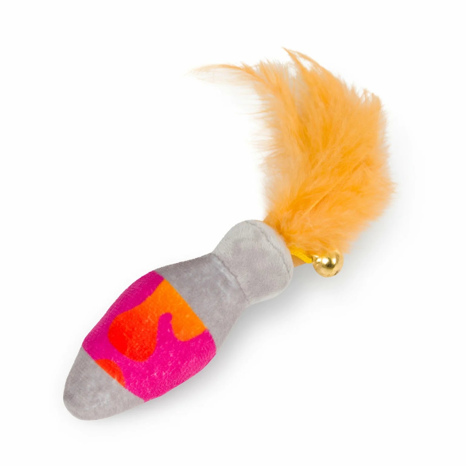 Petface Retro Plush Lava Lamp Cat Toy