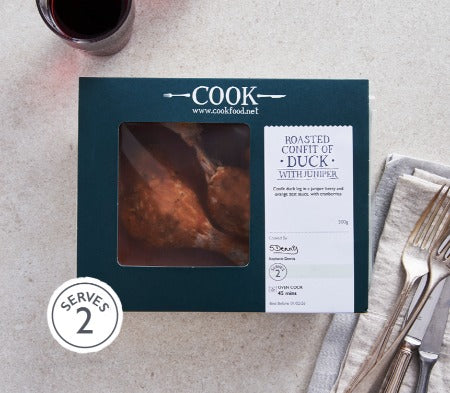 Cook Frozen Roasted Confit of Duck