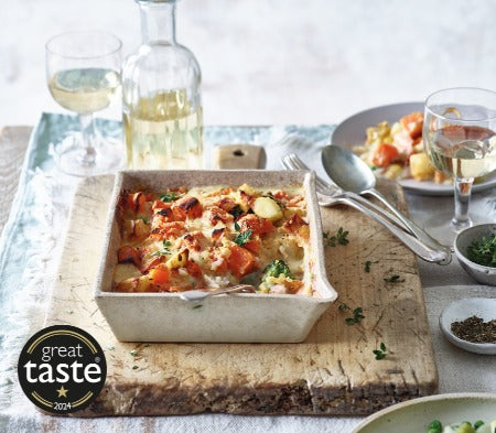 Cook Frozen Smoked Haddock Bacon Gratin