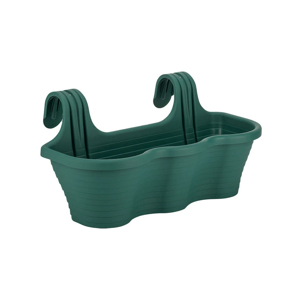 Stewart Plastics Hanging Pot Green L
