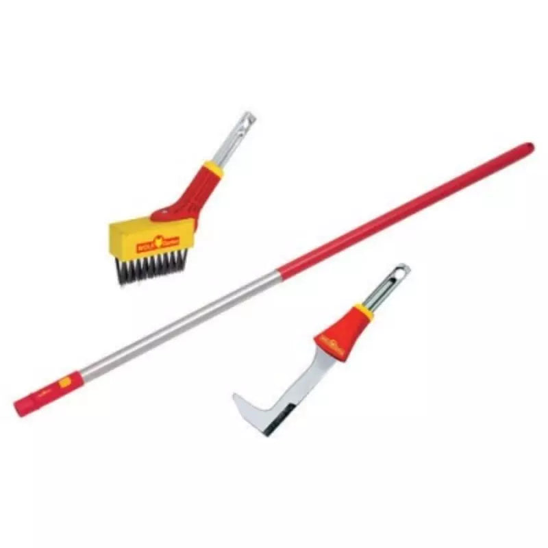 Wolf Garten Multi-Change® Weeding Brush & Scraper Set